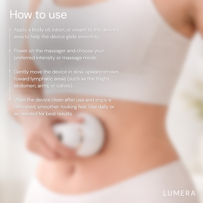 Lymphatic Drainage & Anti-Cellulite Massager