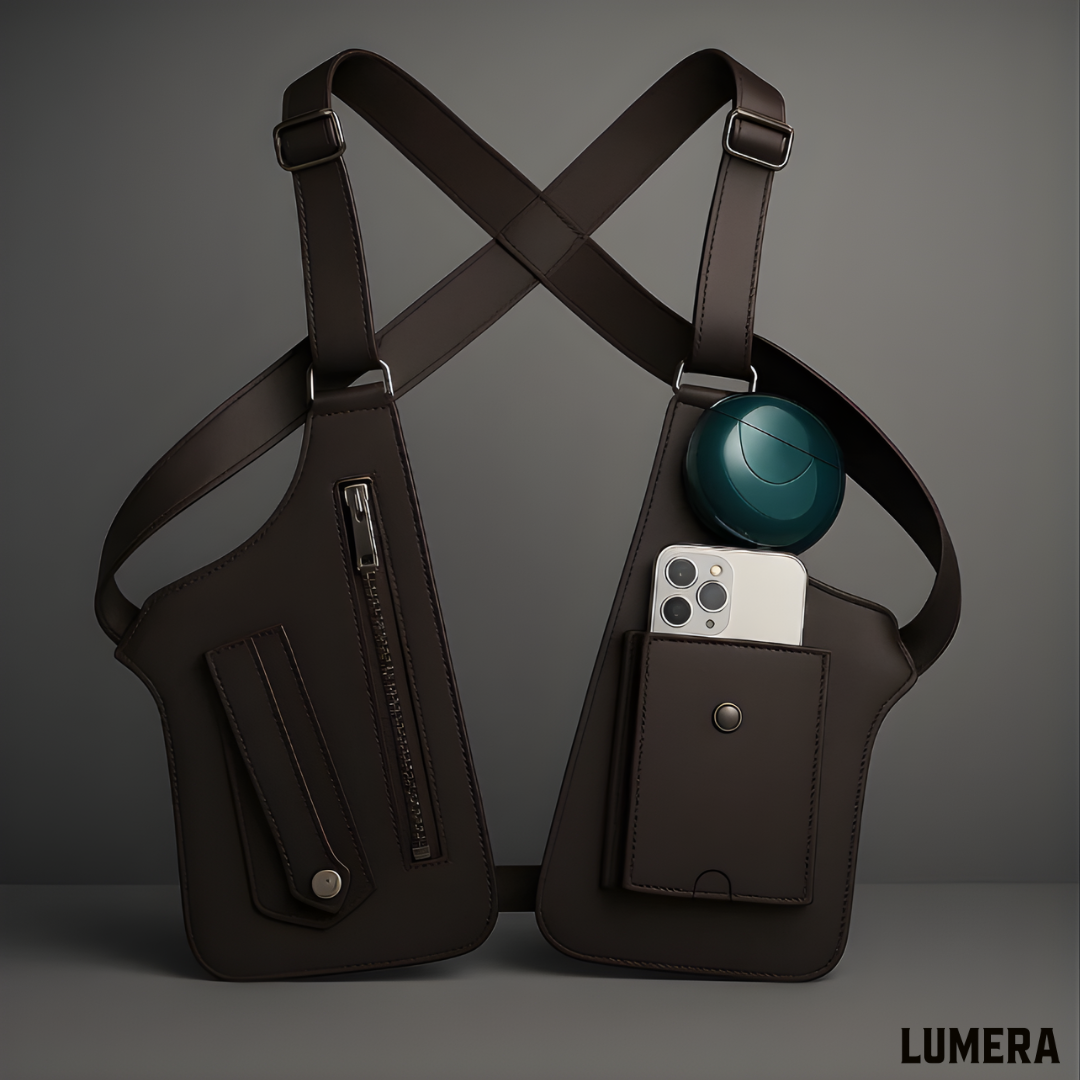 Premium Leather Adjustable Underarm Shoulder Bag