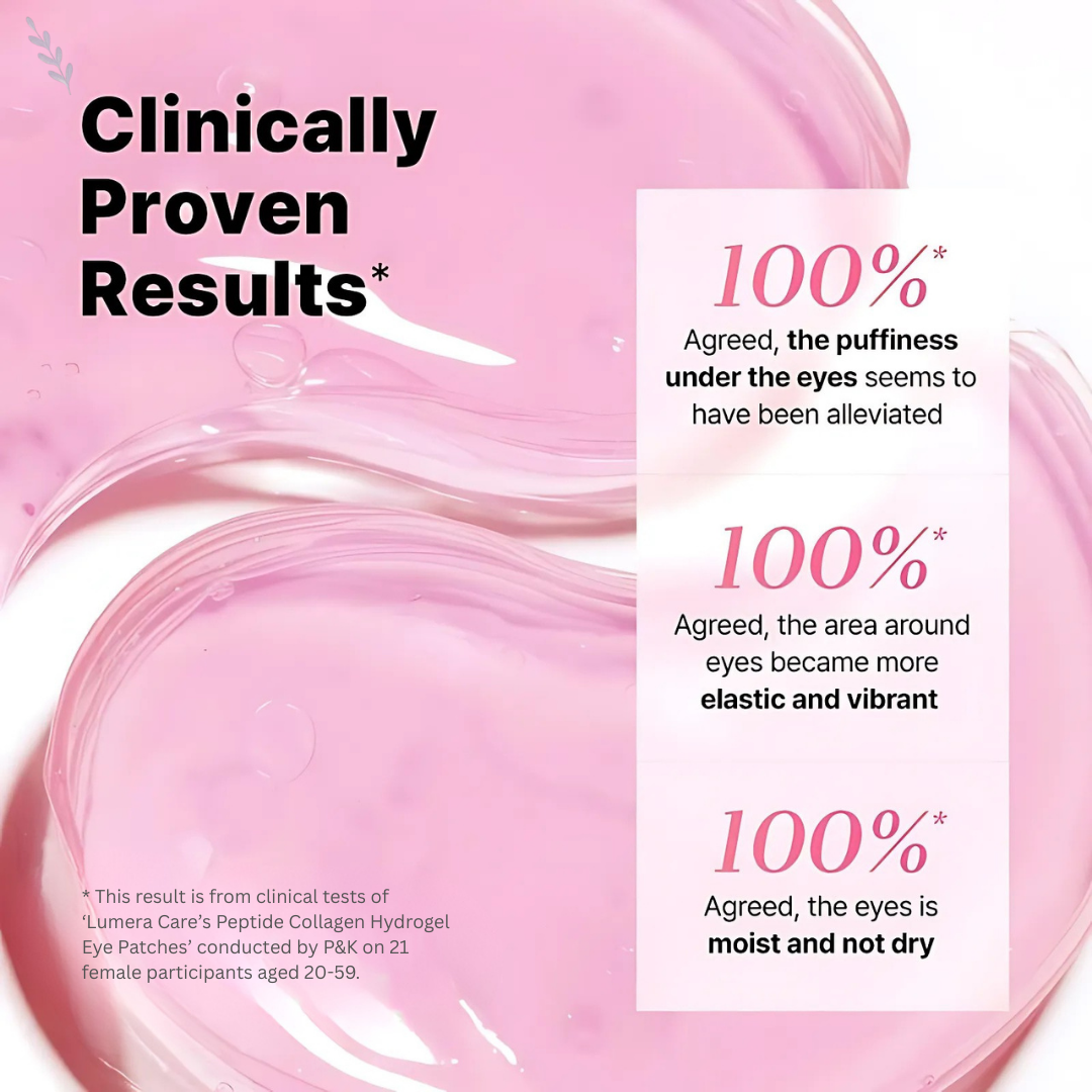 Peptide Collagen Hydrogel Eye Patches