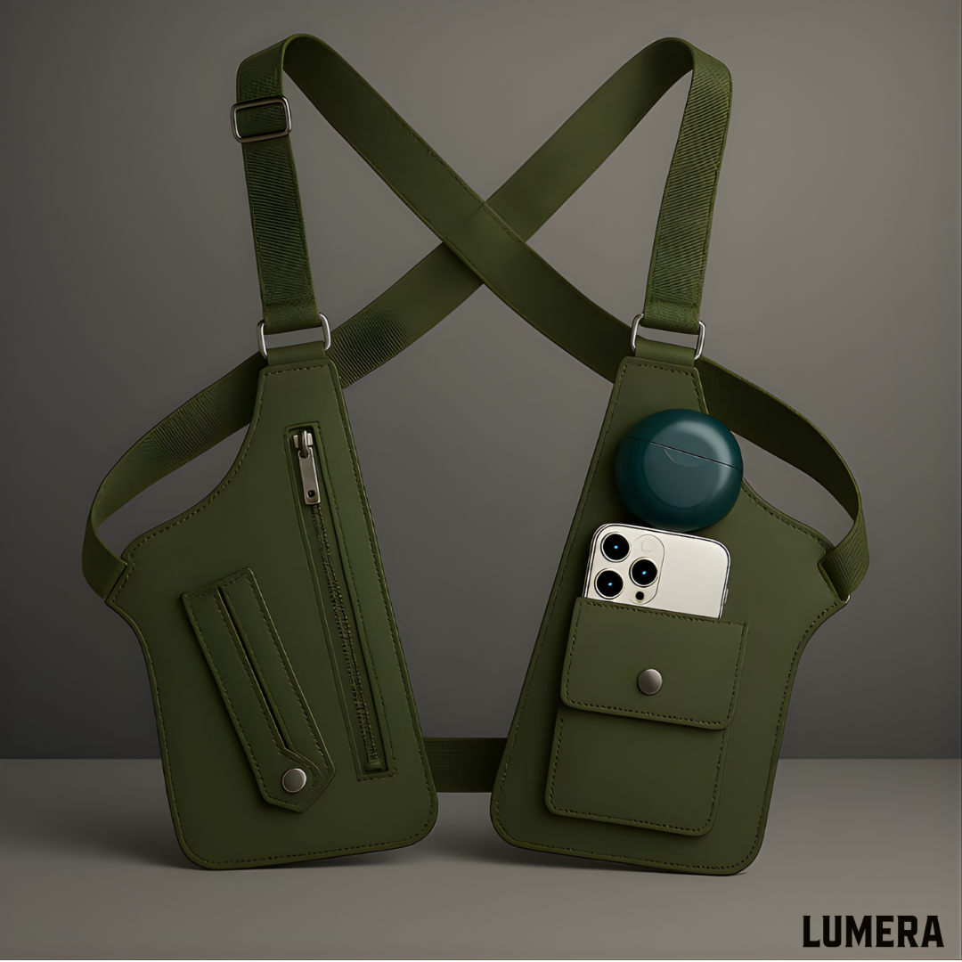 Premium Leather Adjustable Underarm Shoulder Bag