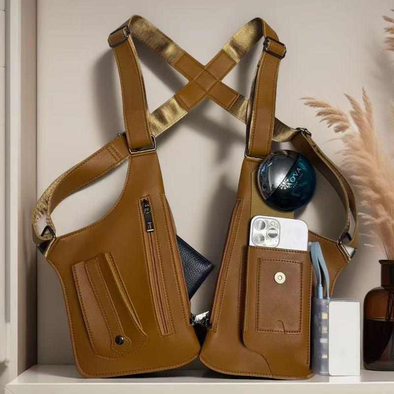 Premium Leather Adjustable Underarm Shoulder Bag