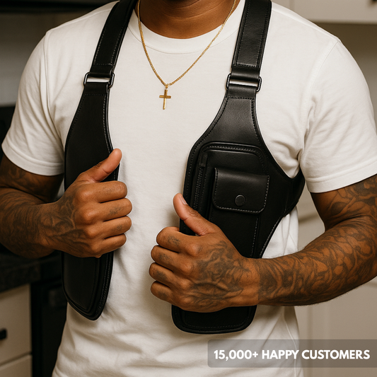 Premium Leather Adjustable Underarm Shoulder Bag